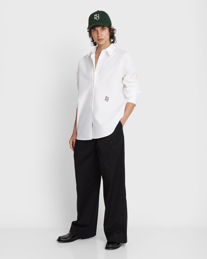 BERLIN Black Pleated Trouser