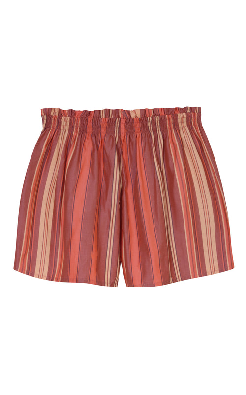 PALMA Bespoke Orange Stripe Short